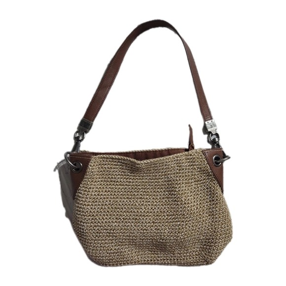 the Sak Indio crochet demi hobo bag Tan - Picture 2 of 4